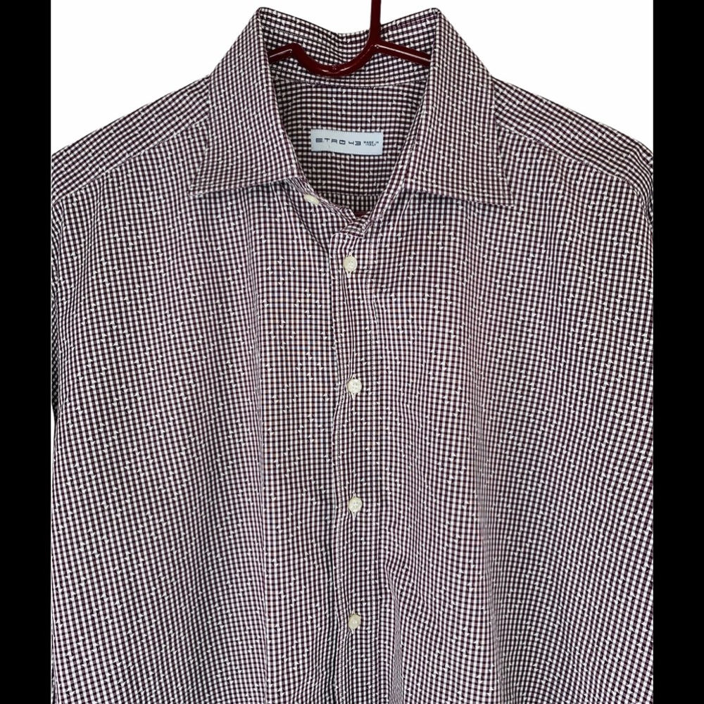 Etro Men’s Size 43 Long Sleeve Shirt - Picture 3 of 10